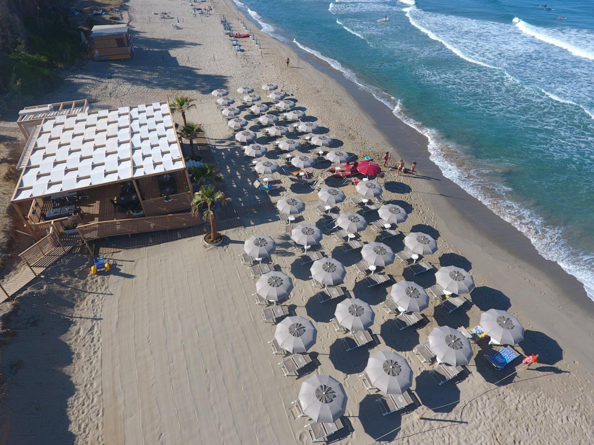 Residence Le Palme - Appartamenti Sul Mare - Spiaggia Tra Palinuro E Caprioli Pisciotta Exterior foto